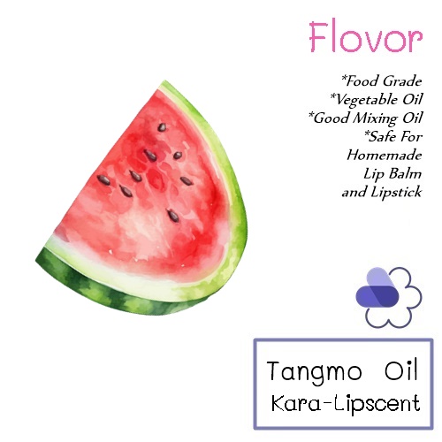Kara-Lipscent Tangmo Oil กลิ่นแตงโม ozonic aquatic fruity กลิ่นหวาน สดชื่น สนุกสนาน ละลายในน้ำมัน COA