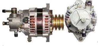 ไดชาร์ท ISUZU NQR 4HF1 3 ร่อง 24V 80A
