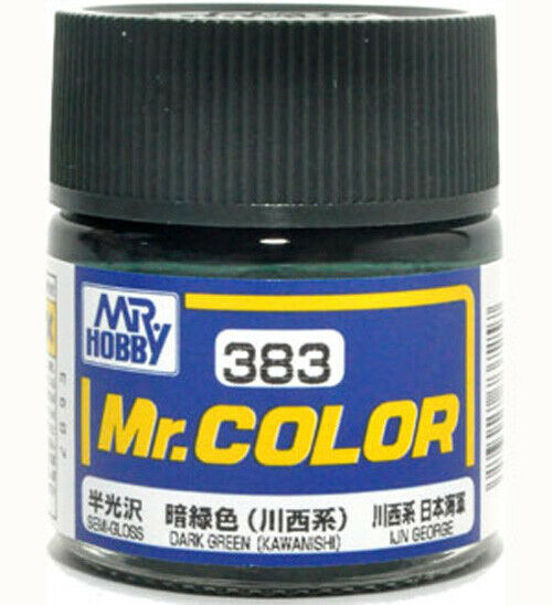 Mr.Color C383 Dark Green Kawanishi (Semi-Gloss)