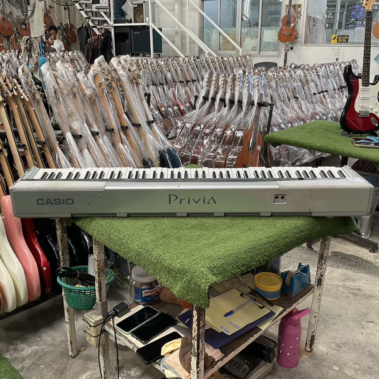 เปียโน CASIO : PX-100 สินค้าไม่พร้อมใช้งาน (ต้องซ่อม)