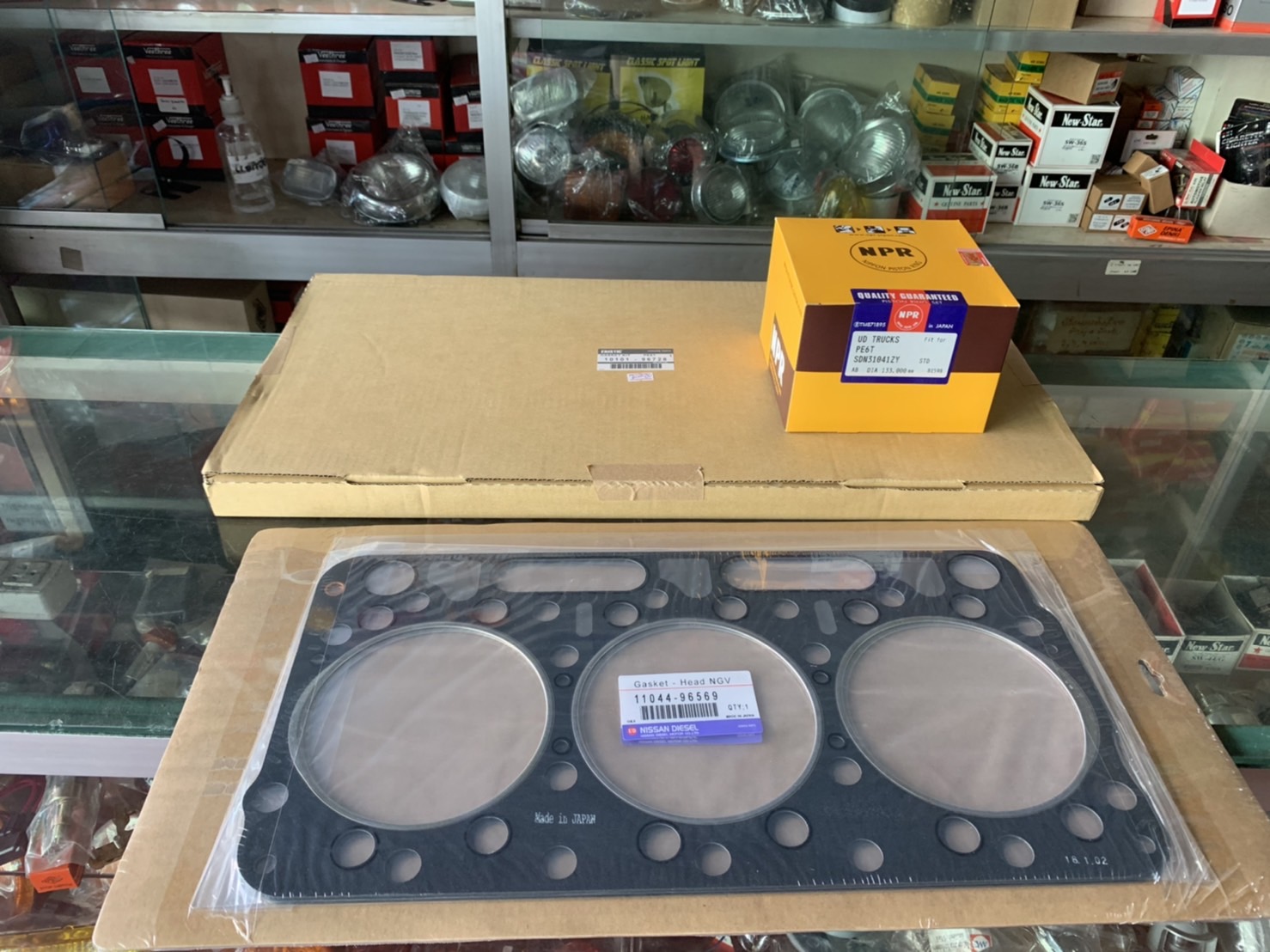 ชุดยกเครื่อง NISSAN UD PE6T เทอร์โบ INTER COOLER NGV