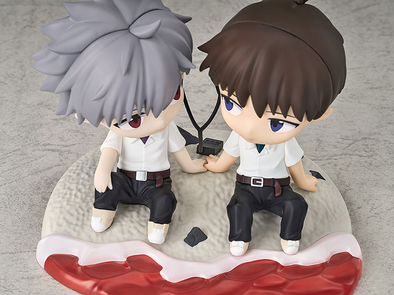 Mini Memory Rebuild of Evangelion Shinji Ikari & Kaworu Nagisa Complete Figure(Pre-order)