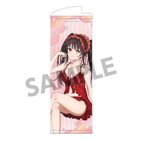Date A Live V New Illustration Slim Wall Scroll Kurumi Tokisaki Nightwear ver.(Pre-order)