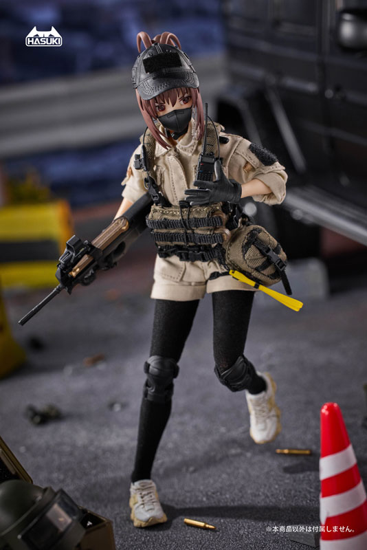 pocket art Series PA006 Security Hiyo Reizei 1/12 Complete Model Action Figure(Provisional Pre-order)