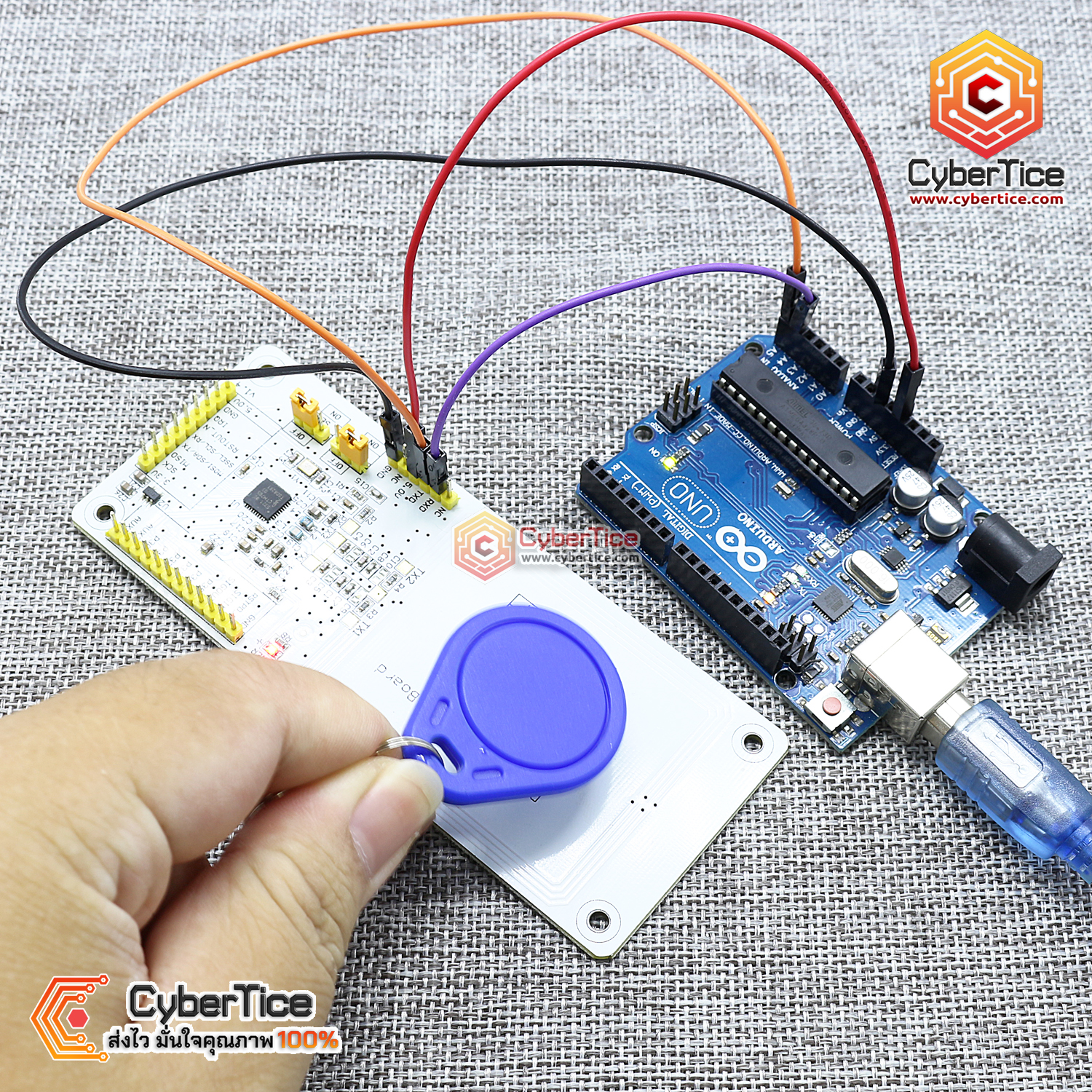 สอนใช้งาน Arduino RFID NFC PN532 Shield IC Card Expansion Boards for ...