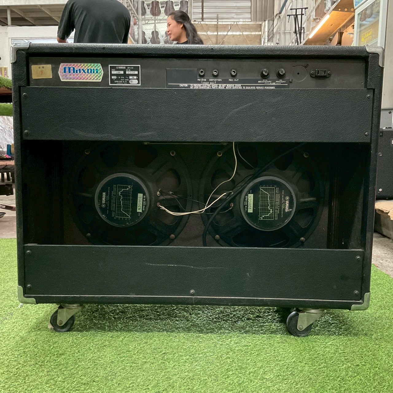 แอมป์กีต้าร์ YAMAHA : J-105 สินค้าไม่พร้อมใช้งาน (ต้องซ่อม)