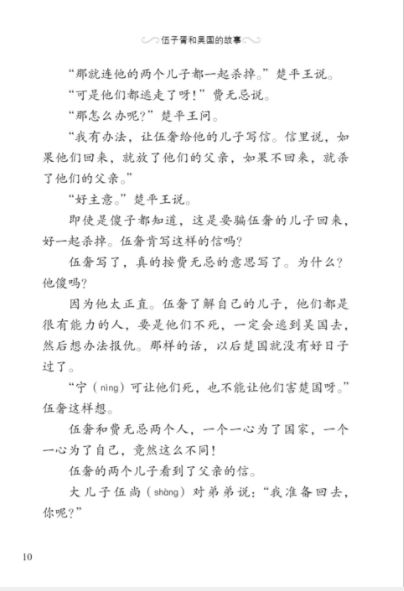 หนังสืออ่านนอกเวลาภาษาจีน ระดับ 3-7 ประวัติศาสตร์จีน อู๋จื่อซวีย์และรัฐอู๋ 汉语学习者分级读物（3级）历史故事7: 伍子胥和吴国的故事 Graded Readers for Chinese Language Learners (Level 3) Historical Stories 7: The Story of Wu Zixu and Kingdom Wu