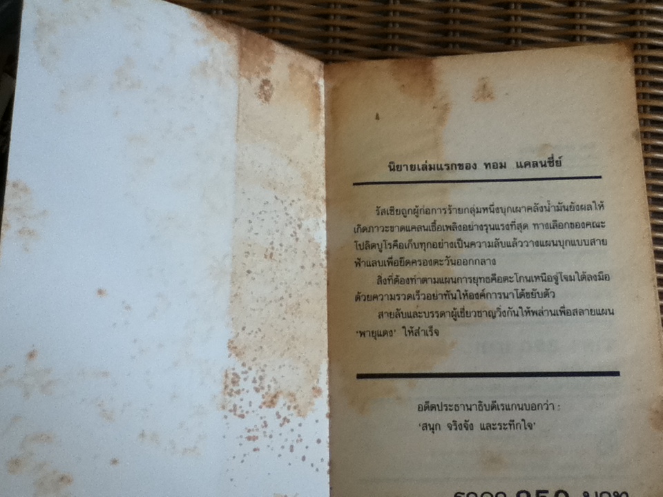 เกมถล่มโลก/ ทอม แคลนซี่