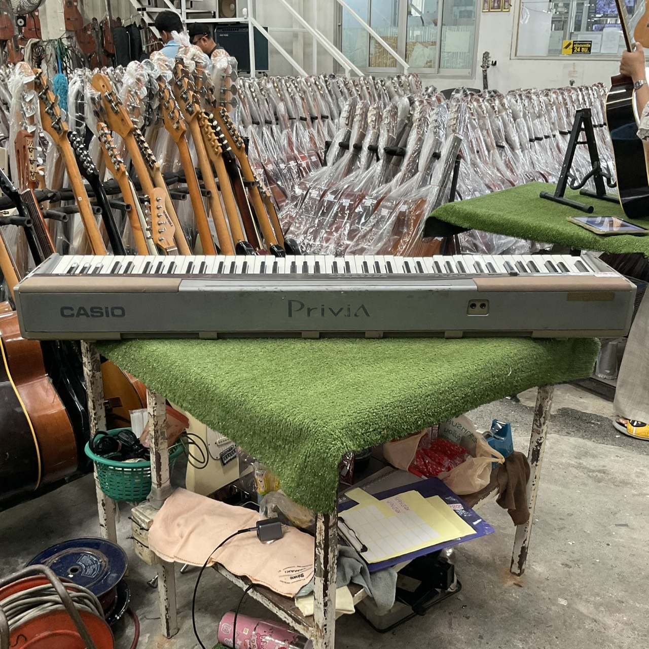 เปียโน CASIO : PX-100 สินค้าไม่พร้อมใช้งาน (ต้องซ่อม)