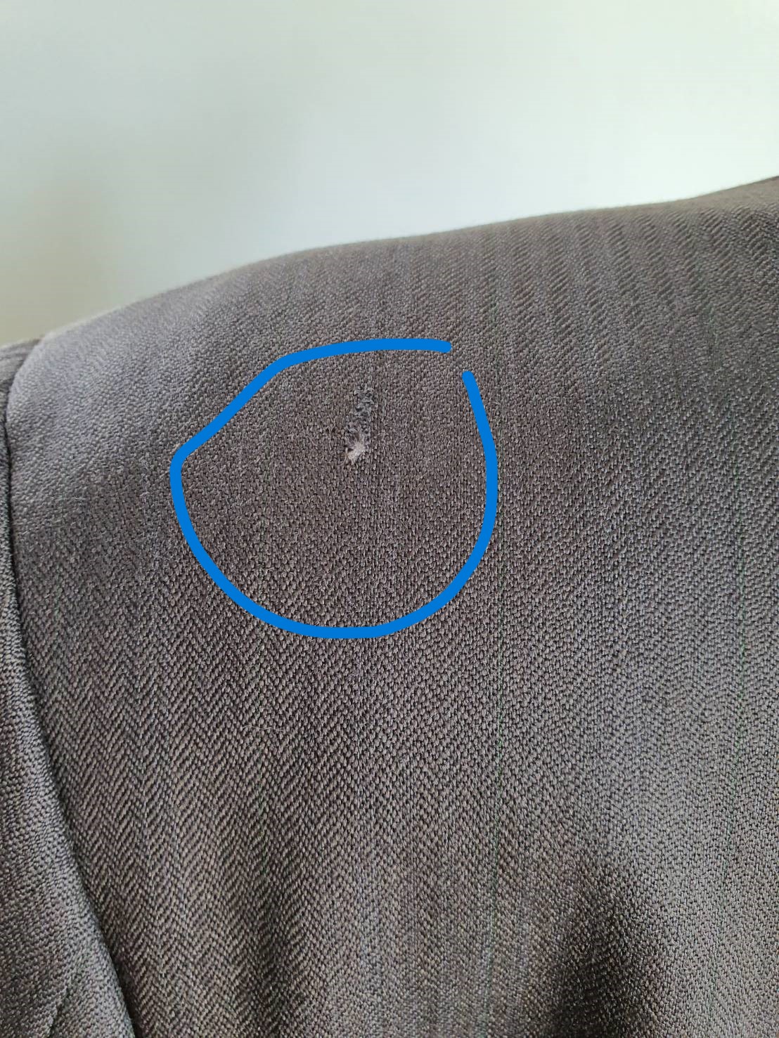 SUIT C0005 เสื้อสูท มือสอง สีน้ำตาลเข้ม แบรนด์ Gent Base อก 40 นิ้ว