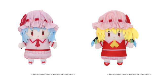 Touhou Project Finger Mascot PUPPELA Set [Plush] Remilia Scarlet & Flandre Scarlet(Pre-order)
