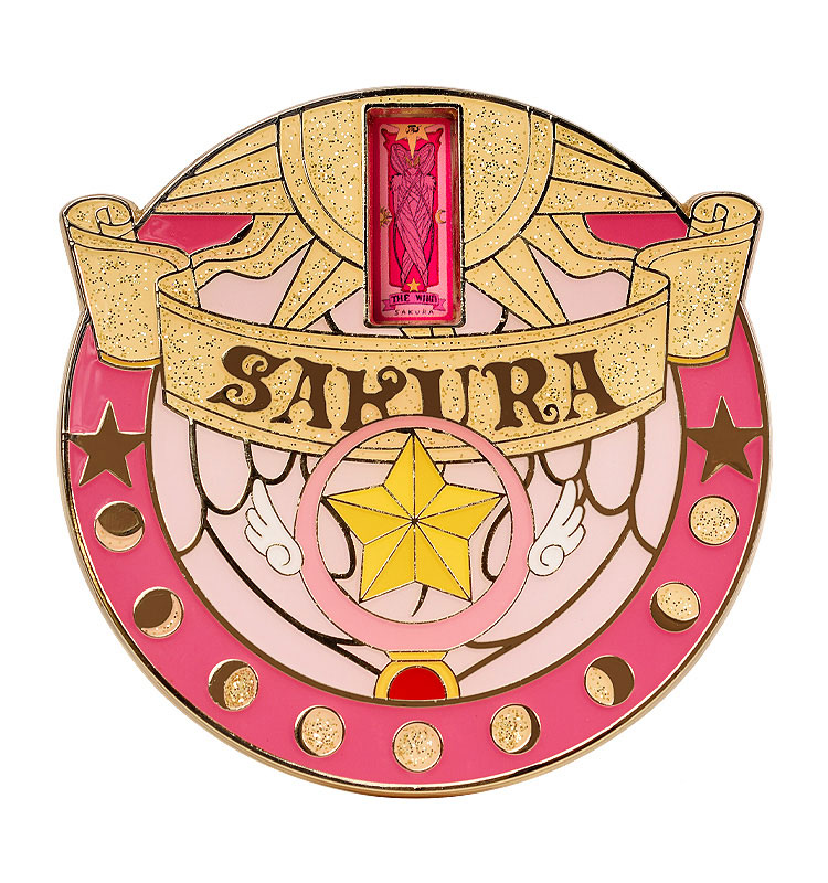 Cardcaptor Sakura 25th Anniversary Metal Badge: Star Wand(Pre-order)