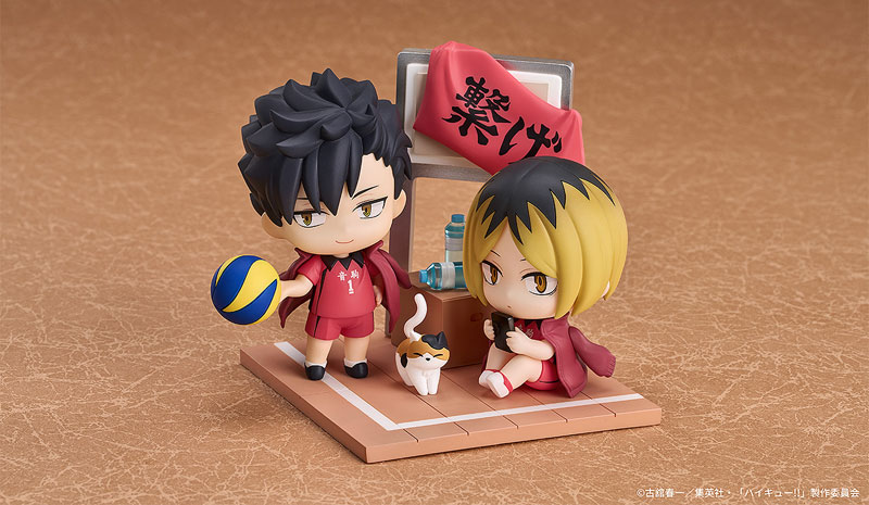 Qset+ Haikyuu!! Tetsuro Kuroo & Kenma Kozume Complete Figure(Pre-order)
