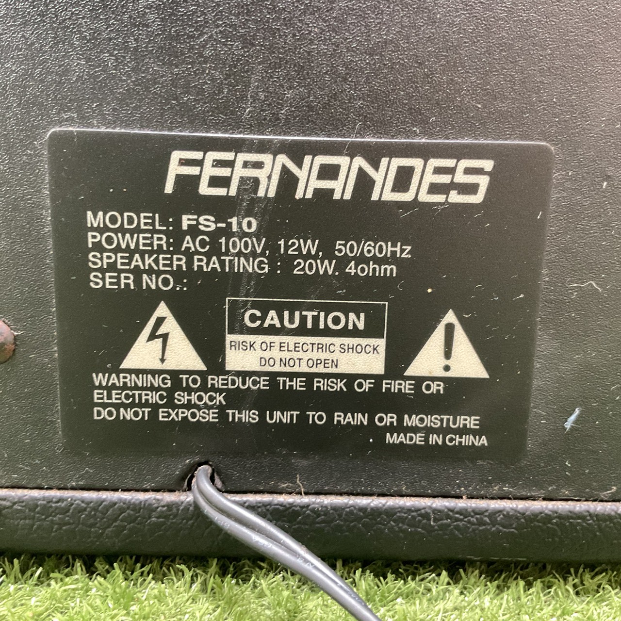 แอมป์กีต้าร์ FERNANDES : FS-10