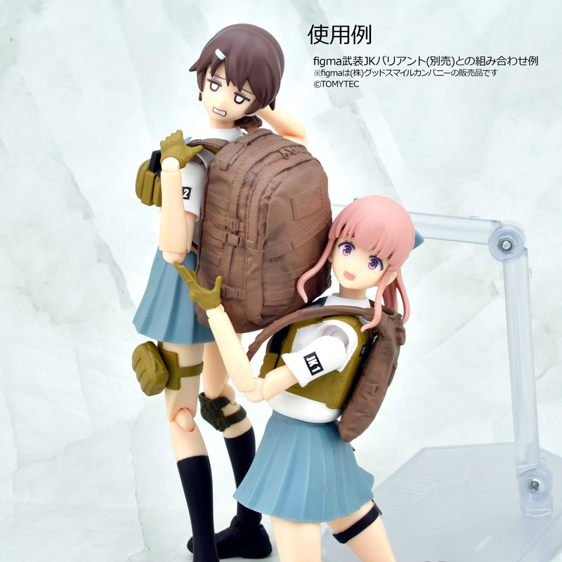 LittleArmory [LD036] Backpack Set A Set 1/12 Plastic Model(Pre-order)
