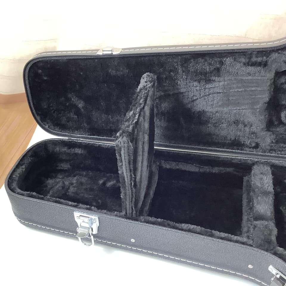 กล่องเคสกีต้าร์ไฟฟ้า (ใส่ได้ทุกทรง SD,LP,TL,SG) สีดำ