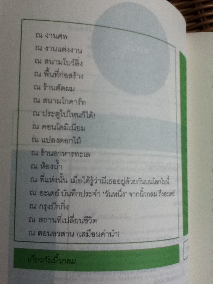 ณ / นิ้วกลม