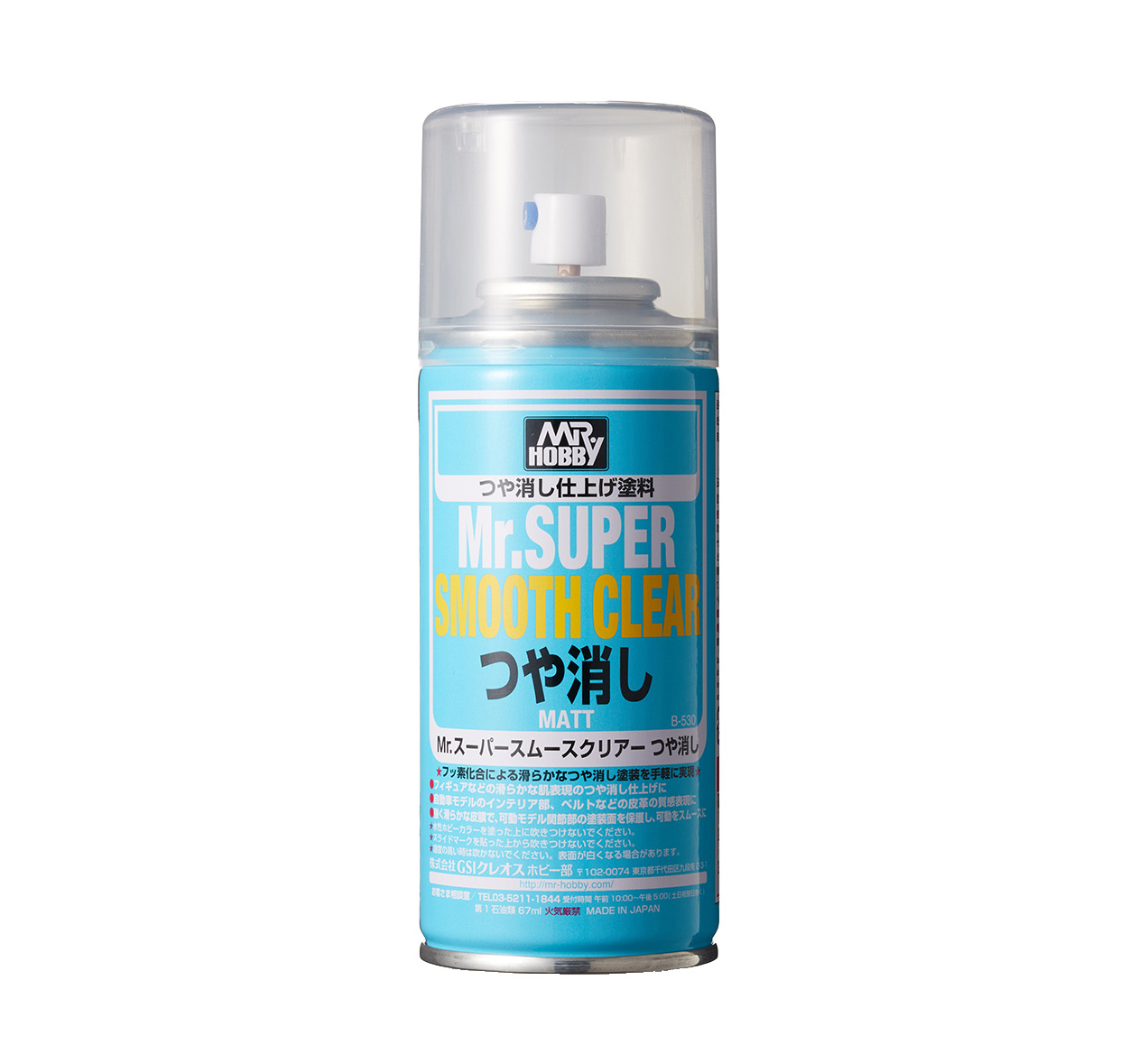 B-530 Mr. Super Smooth Clear 170ml