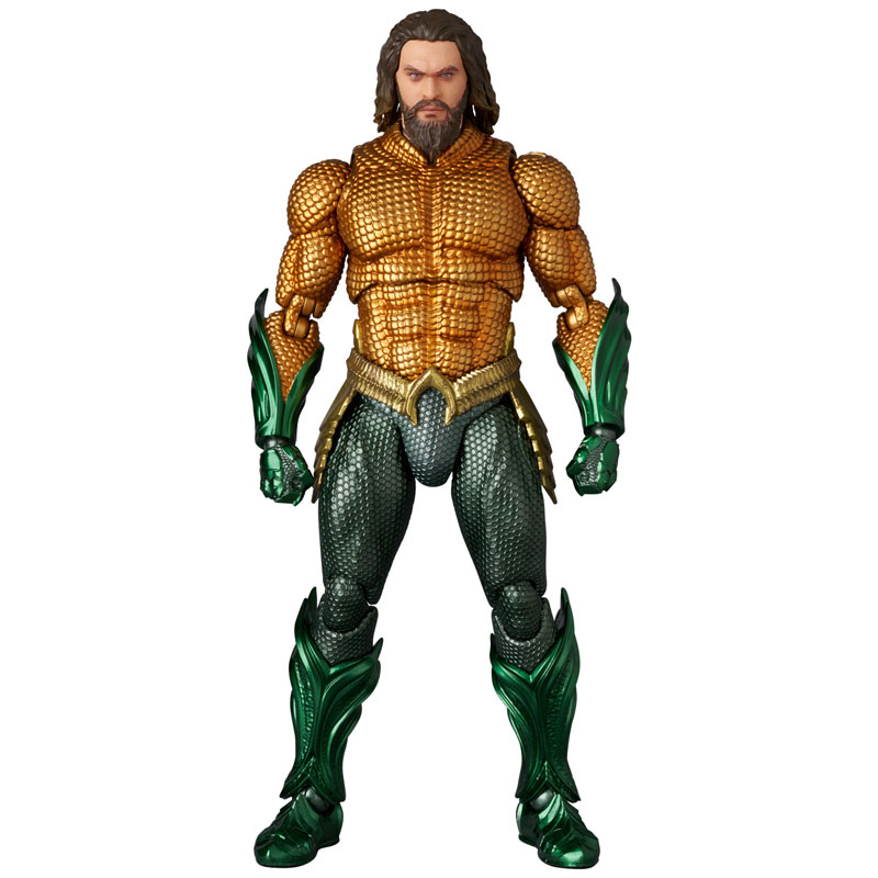 MAFEX No.267 MAFEX AQUAMAN (GOLD & GREEN SUIT) "AQUAMAN AND THE LOST KINGDOM"(Pre-order)
