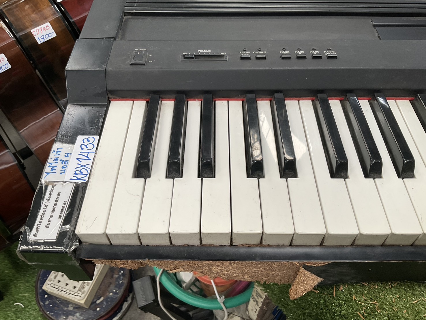 เปียโน COLUMBIA : EP-312 สินค้าไม่พร้อมใช้งาน (ต้องซ่อม)