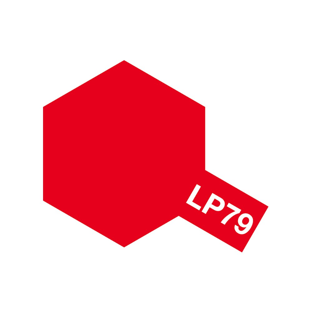 สีทาโมเดลสูตรแลคเกอร์ทามิย่า Tamiya Lacquer Painto LP-79 Flat Red