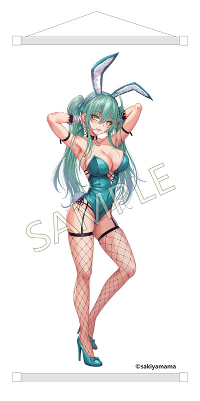 [Bonus] Green Twin Tail Bunny-chan Fishnet Tights Ver. 1/4 Complete Figure(Pre-order)