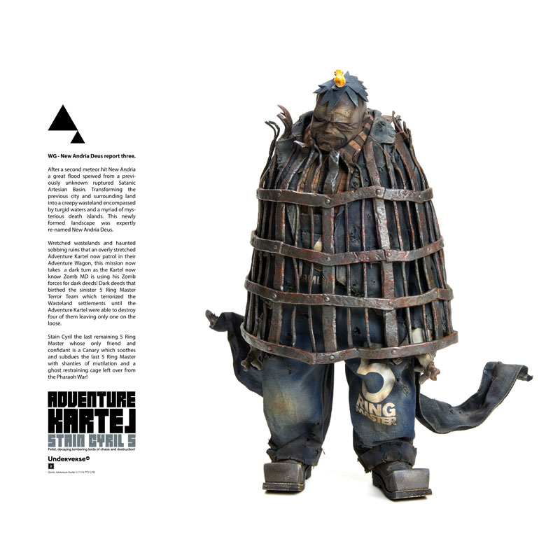 ADVENTURE KARTEL STAIN CYRIL 5 1/6 Collectible Figure(Pre-order)