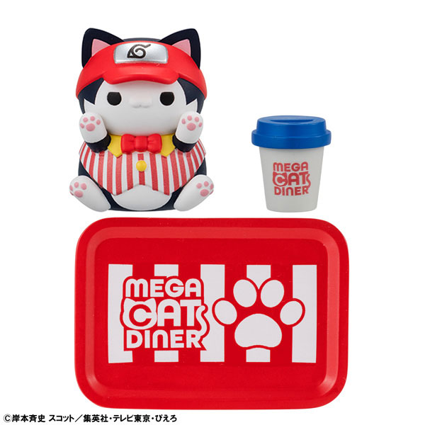 MEGA CAT PROJECT NARUTO Nyaruto! MEGACAT DINNER 6Pack BOX(Pre-order)