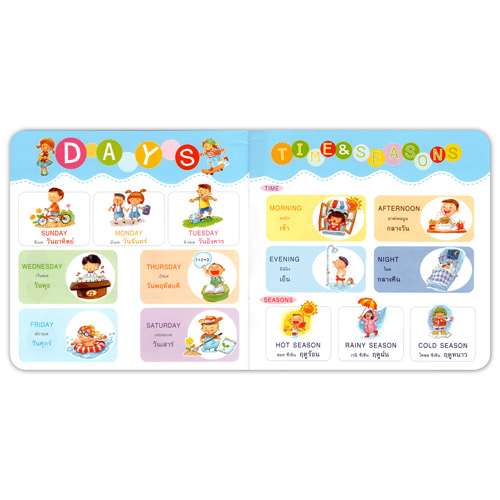 Book World หนังสือเด็ก แบบหัดอ่าน หัดเขียน เรียนรู้ภาษาอังกฤษ ABC baby can read