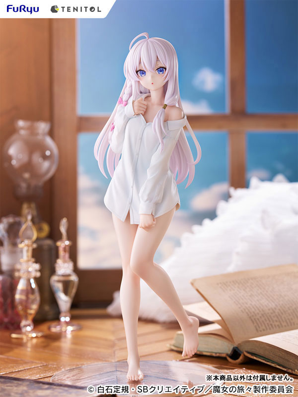 TENITOL TALL Wandering Witch: The Journey of Elaina Elaina shirt ver. Complete Figure(Pre-order)