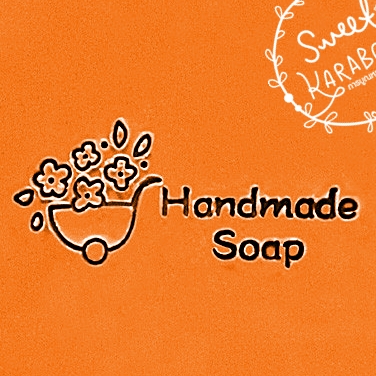 HANDMADE SALY SOAP STAMP 5.2 x 5.2 CM.