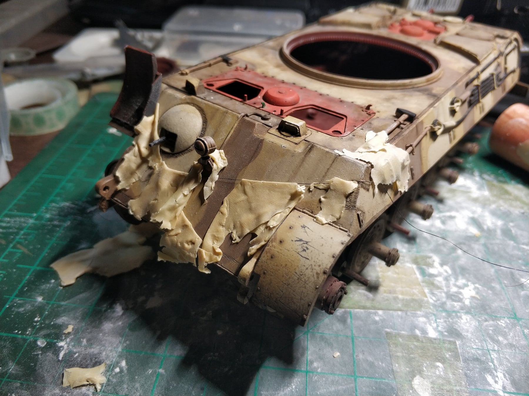 โมเดลรถถัง Meng Model ขนาด 1/35 TS-031 German Heavy Tank Sd.Kfz.182 KING TIGER (HENSCHEL TURRET)