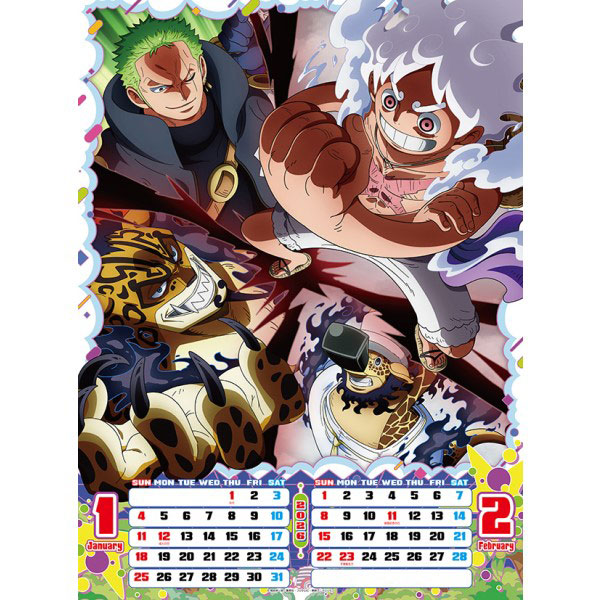 CL-012 2026 ONE PIECE A2 Calendar(Released)