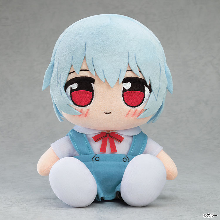 Kuripan Plushie Rebuild of Evangelion Rei Ayanami (School Uniform Ver.)(Pre-order)
