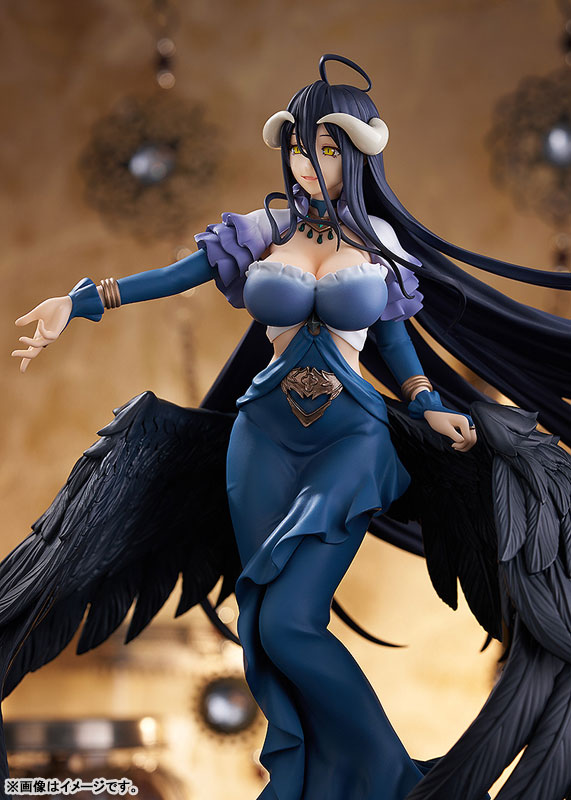 POP UP PARADE SP Overlord Albedo Jet Black Dress Ver. Complete Figure(Pre-order)