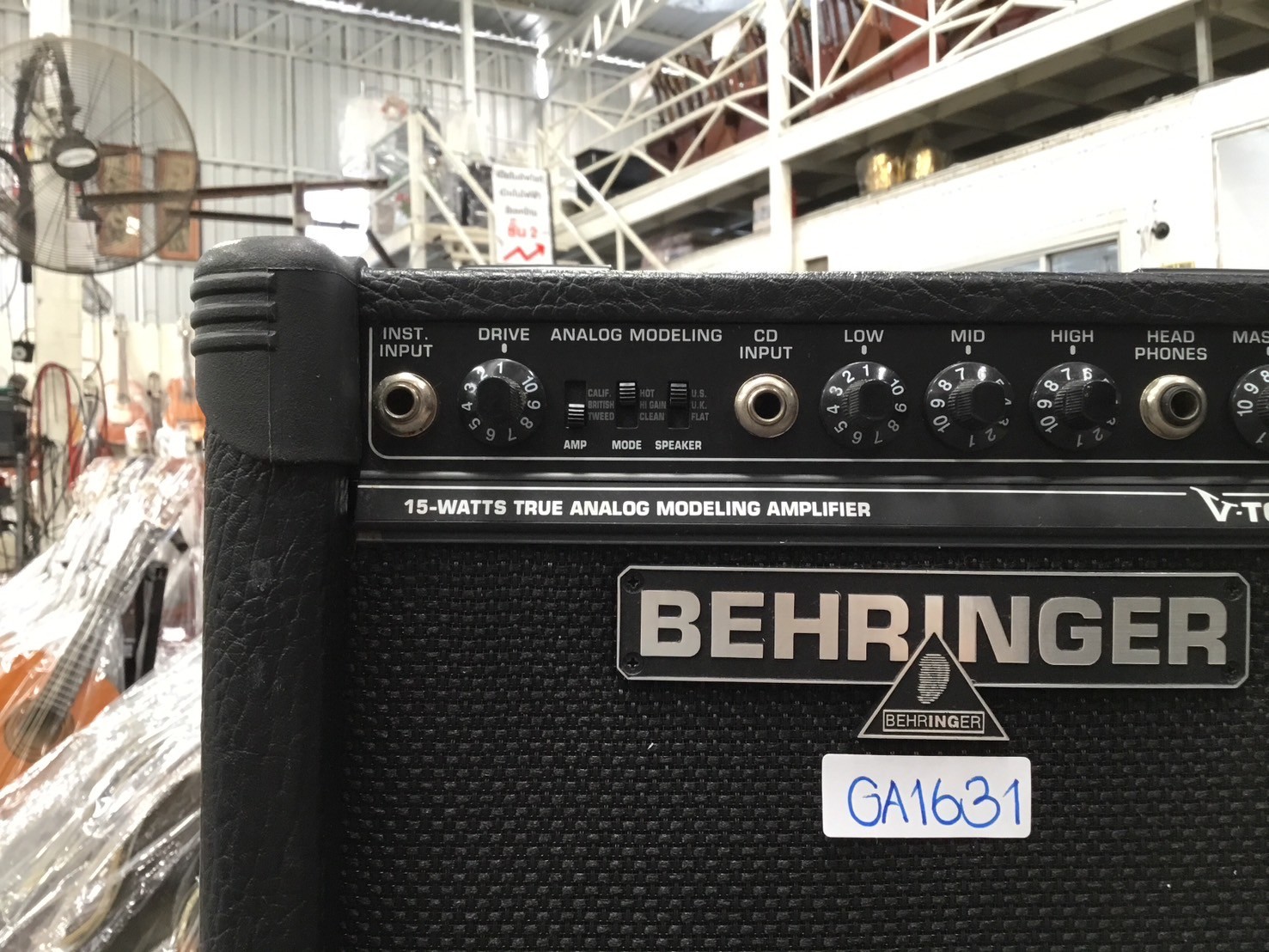 แอมป์กีต้าร์ BEHRINGER : V-TONE GM108