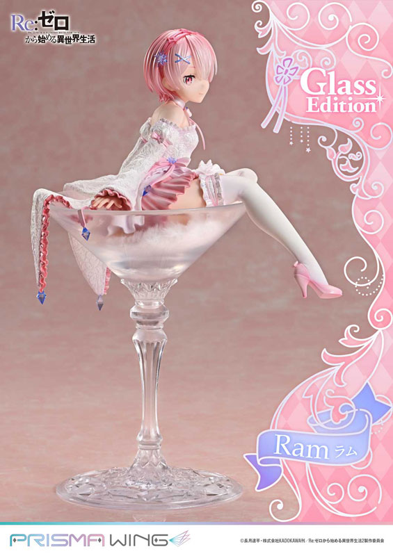 PRISMA WING Re:ZERO -Starting Life in Another World- Ram Glass Edition 1/7 Complete Figure(Pre-order)