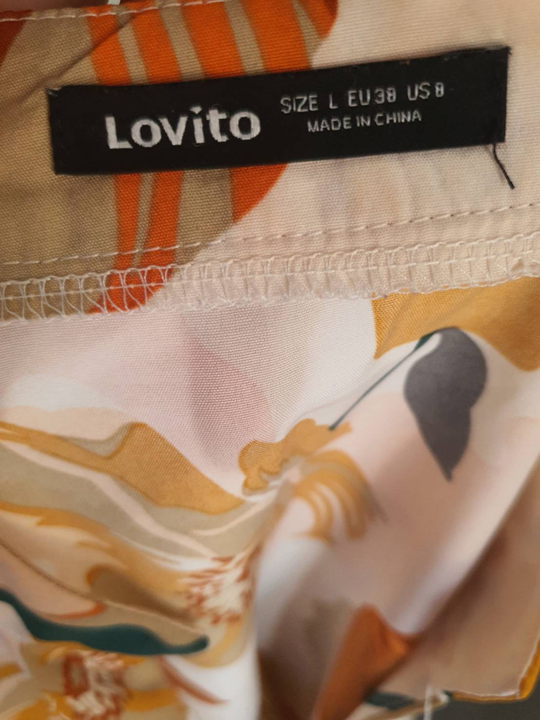 FF05968 เสื้อแฟชั่น มือสอง แบรนด์ Lovito อก 42 นิ้ว