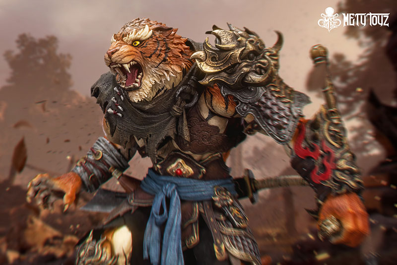 Adventurer World Series Tiger Vanguard Jin Shan Jun 1/10 Scale Posable Figure(Provisional Pre-order)
