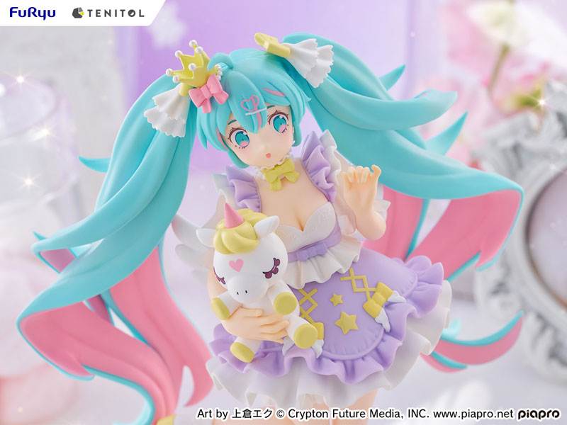 TENITOL Hatsune Miku Yumekawa Princess Lavender ver. Complete Figure(Pre-order)