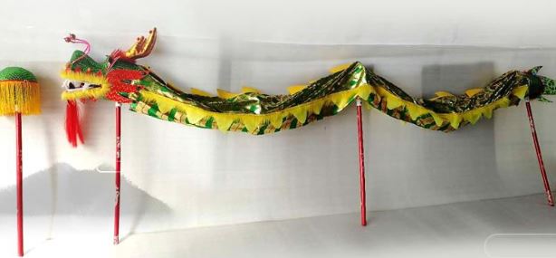 เชิดมังกร การแสดงเชิดมังกร สำหรับเด็กเล็กน้ำหนักเบา 舞龙道具儿童九节龙 Dragon Dance Props Children's Nine Dragons