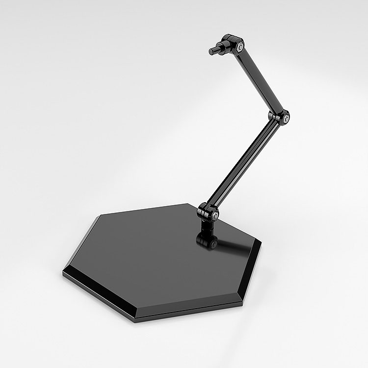 The Simple Stand x3 BLACK (for Figures & Models) Hex Type(Pre-order)