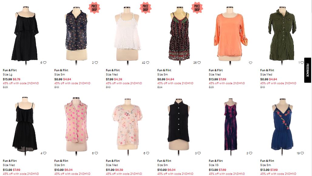 FF03666 เสื้อคลุมมือสอง สีดำลาย แบรนด์ fUN & FLIRT อก free