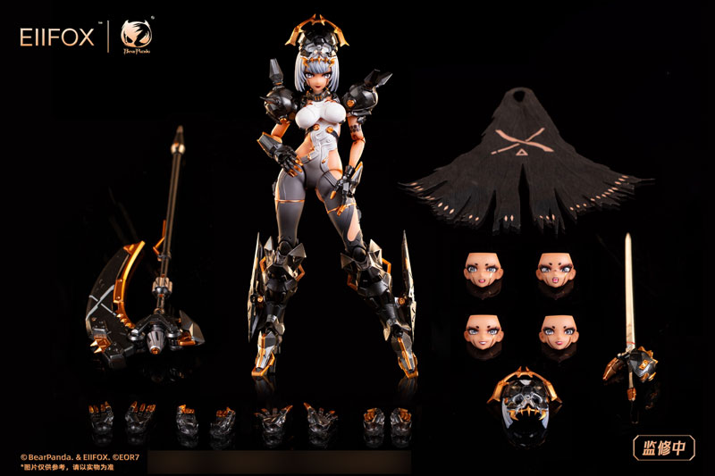 Eiifox & BearPanda Fu Chou Zhi Mian 1/12 Pre-painted Complete Model Action Figure(Provisional Pre-order)