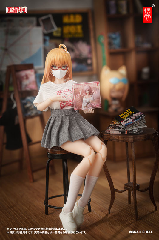 Snail Shell Staff Uniform (White) Doll Outfit Set Complete Model Optional Part (DOLL ACCESSORY)(Pre-order)