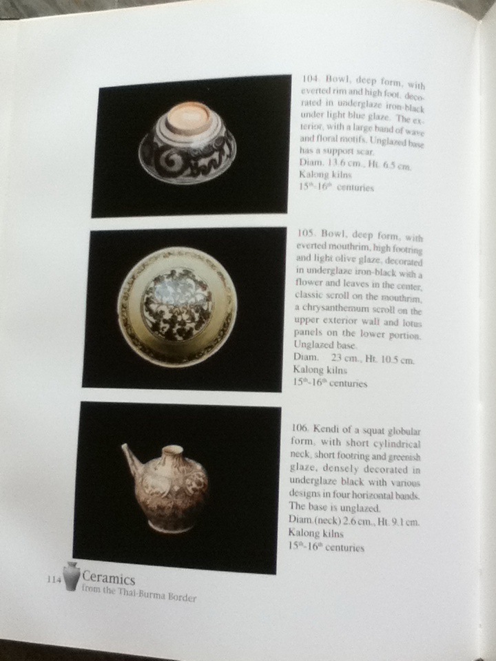 Ceramics from the Thai-Burma Border