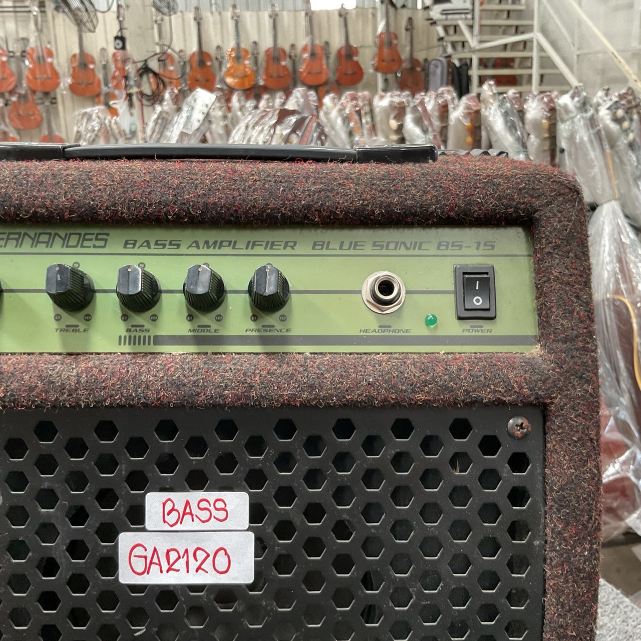 แอมป์เบส FERNANDES : BLUE SONIC BS-15