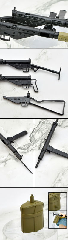 LittleArmory [LA104] STEN Mk2 Type 1/12 Plastic Model(Pre-order)