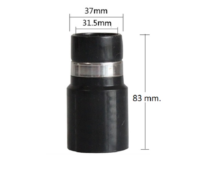 DB30019 ข้อต่อ สำหรับหัวแปรง หัวดูดเครื่องดูด 35.5 มม./ ท่อย่น 39 มม.