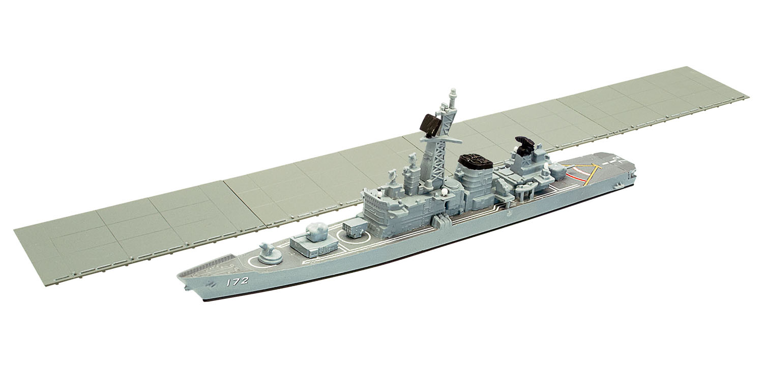 โมเดลเรือรบจำลองขนาด 1:1250 F-toys Japan Marine Self-Defense Force (JMSDF) Sasebo Naval Base #4B DDG172 SHIMAKAZE